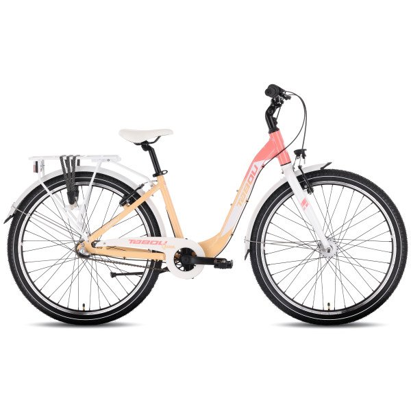 Tabou Queen 26 Plus coral-white dviratis