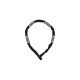 ABUS Steel-O-Chain 4804K/75 Black grandininė spyna