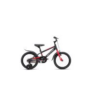 CTM Tommy 16" - 2025 - matt black-red Vaikiškas dviratis