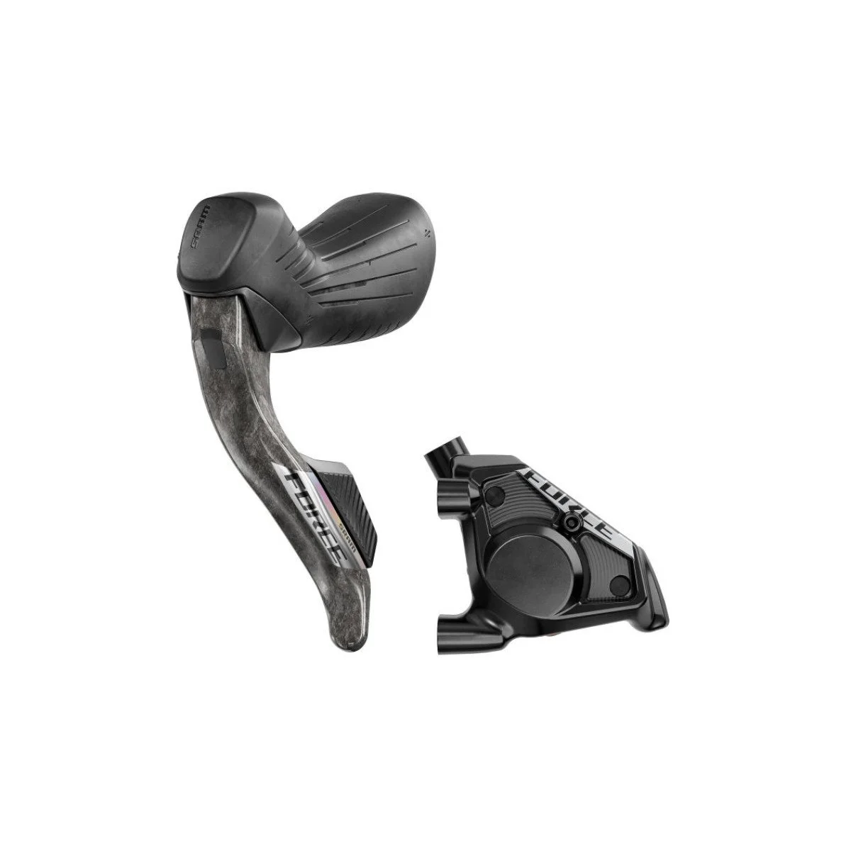 SRAM Force eTap AXS HRD E1 stabdžių pavarų rankenėlė su hidrauliniais stabdžiais 1/2x12/13 pavarų, priekiniai