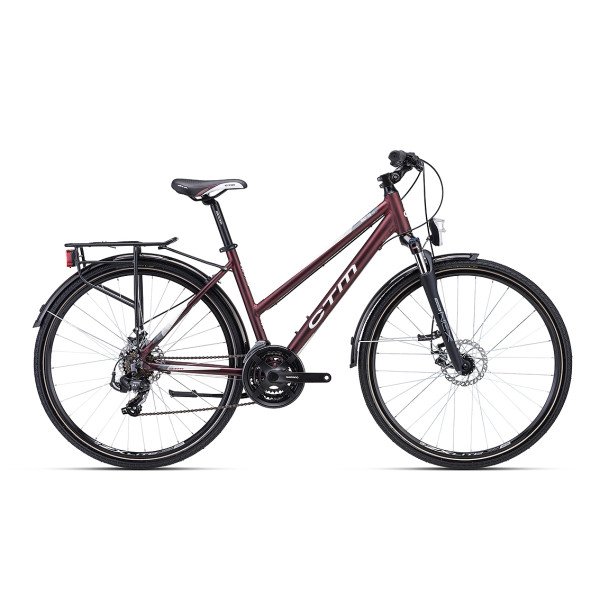 CTM Maxima 2.0 Trek 28" Matt red - pearl grey