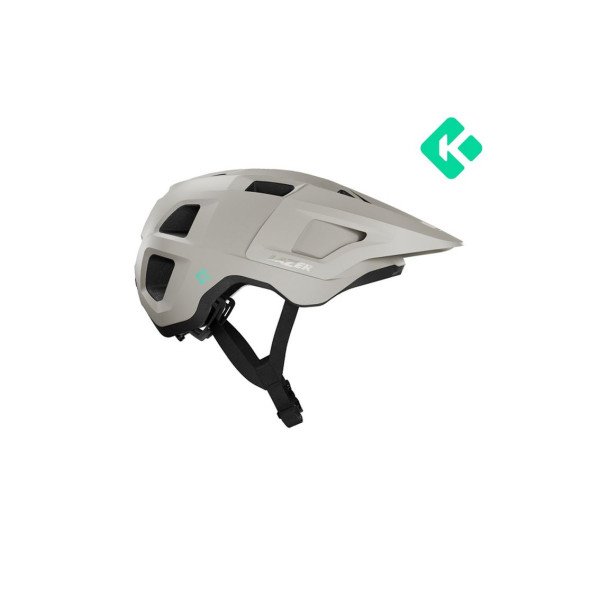 Lazer Lupo KinetiCore Matte White Stone dviratininko šalmas