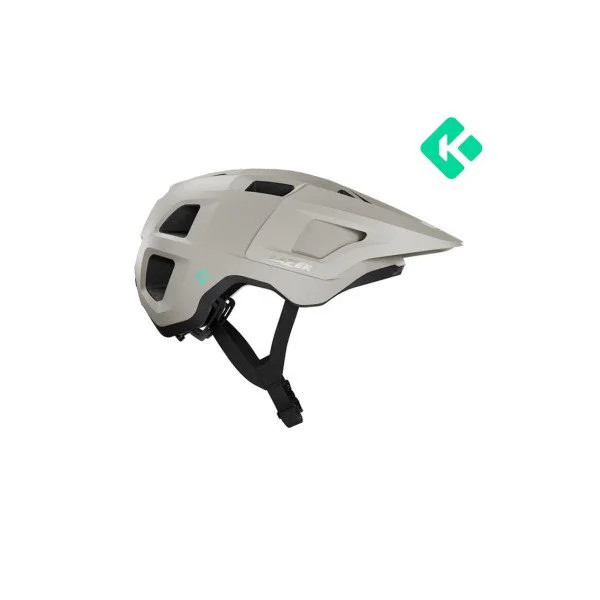 Lazer Lupo KinetiCore Matte White Stone dviratininko šalmas