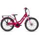 S'COOL chiX twin 20" 3-speed Aluminium pink-baby pink