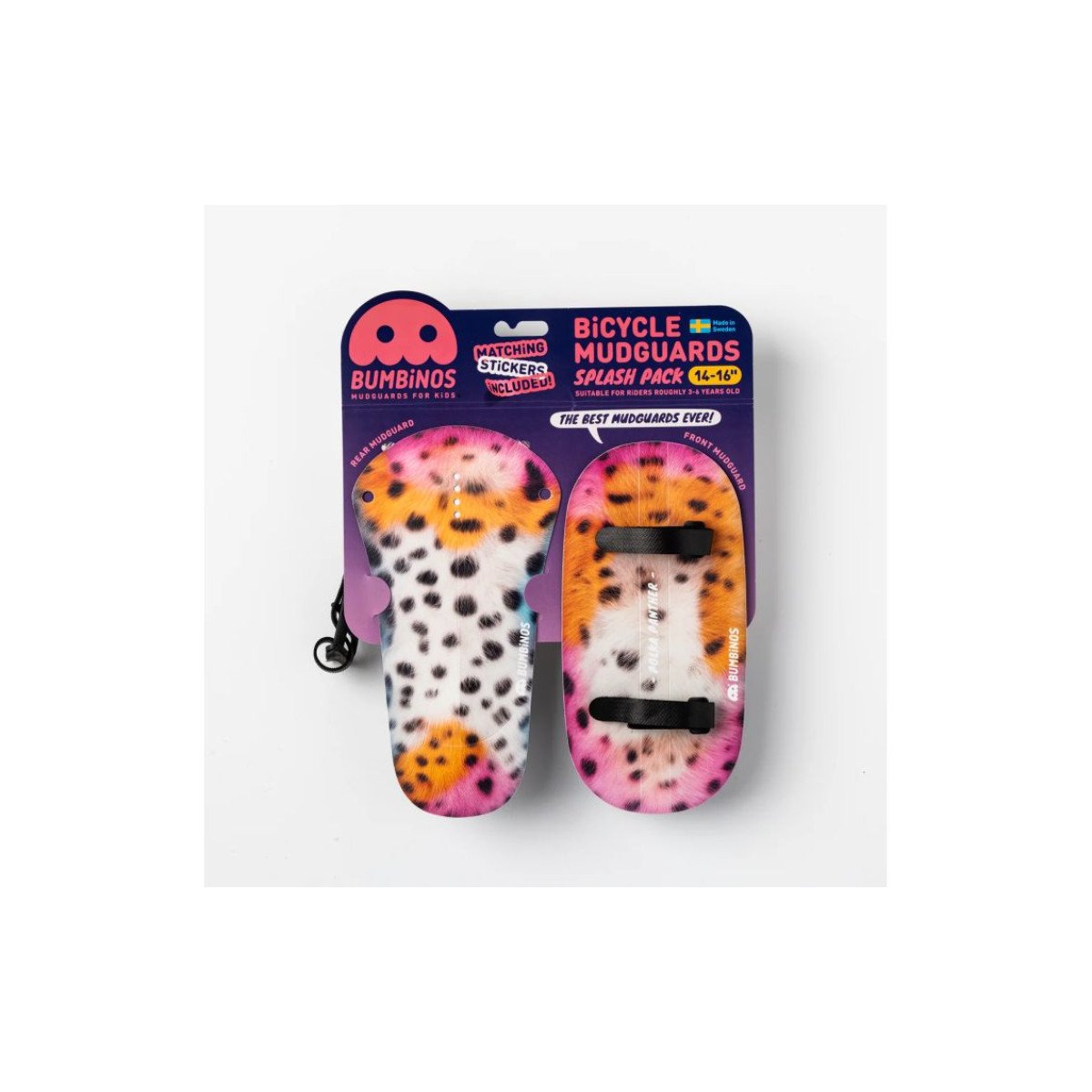 Ass Savers Bumbinos Spash Pack Polka Panther 14-16" purvasaugių komplektas