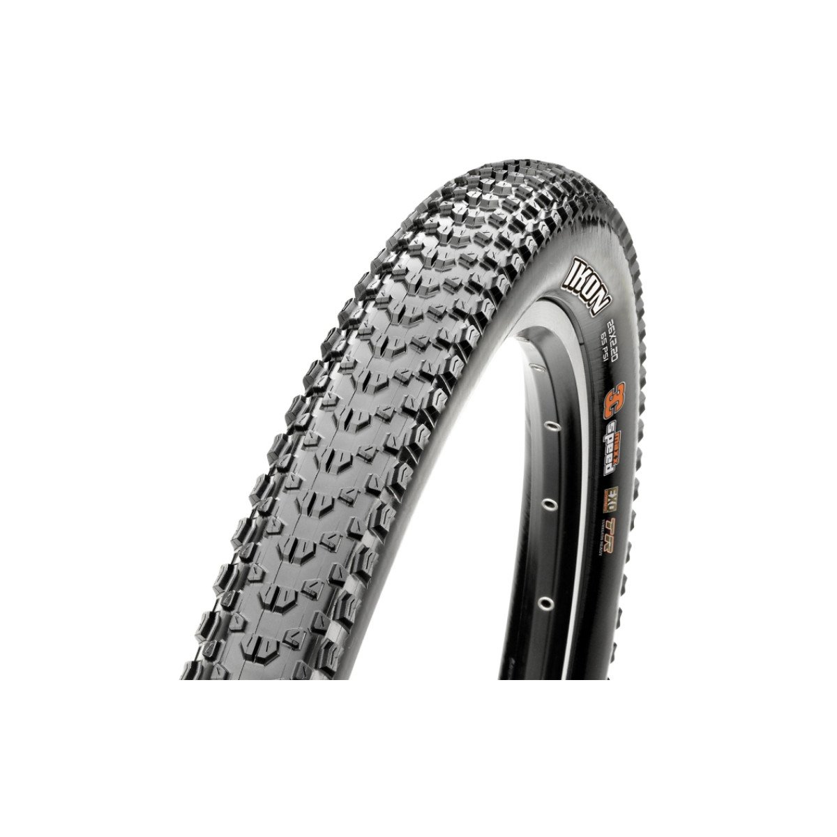 Maxxis 29 x 2.20 Ikon TR dviračio padanga sulankstoma | dual compound / black / e-bike 25 km/h