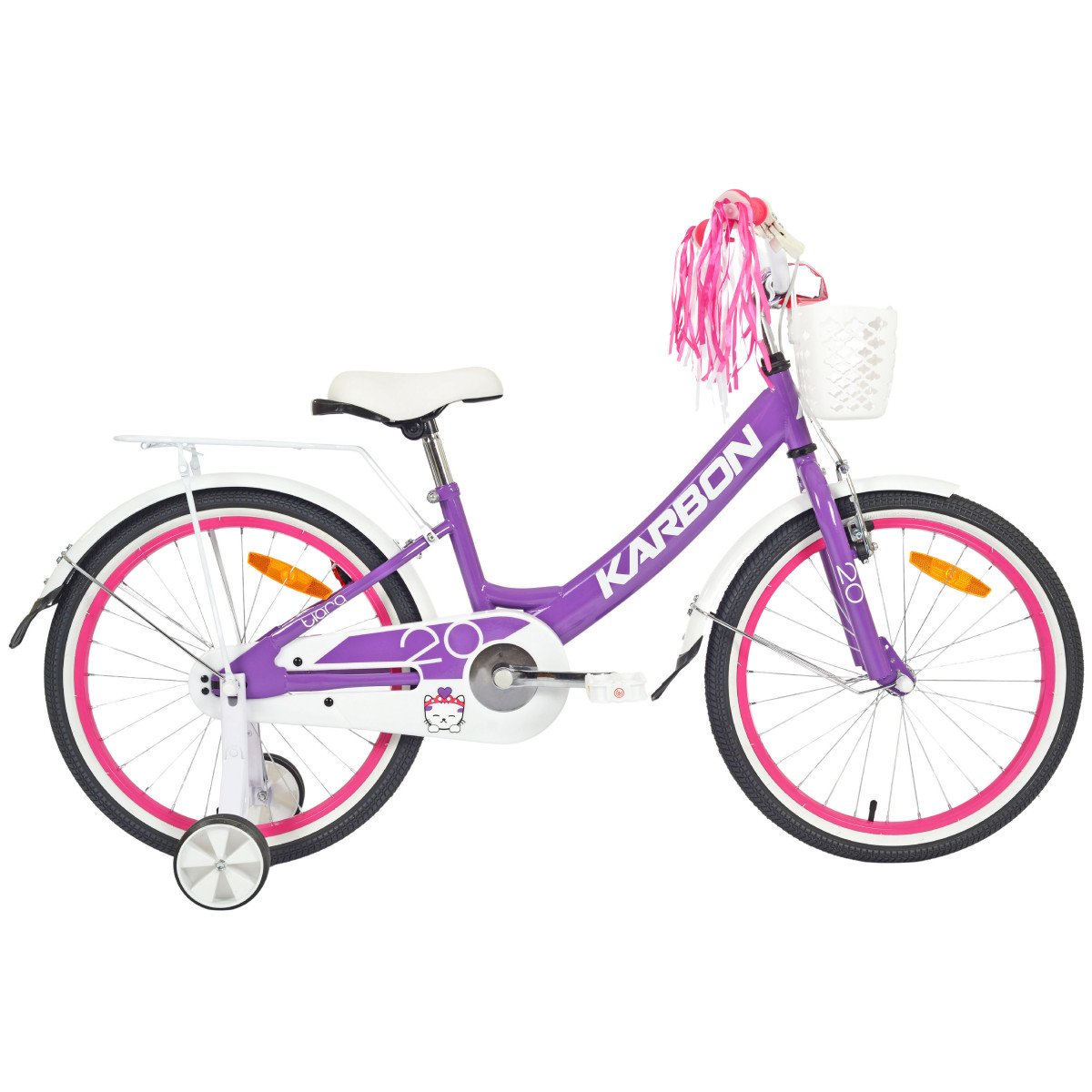 Karbon Tiara 20 violet dviratis