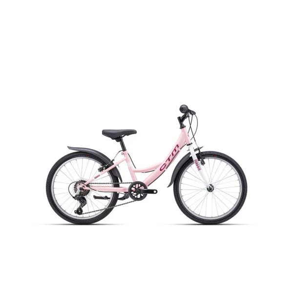CTM Maggie 20" 2026 Matt Light Pink vaikiškas dviratis