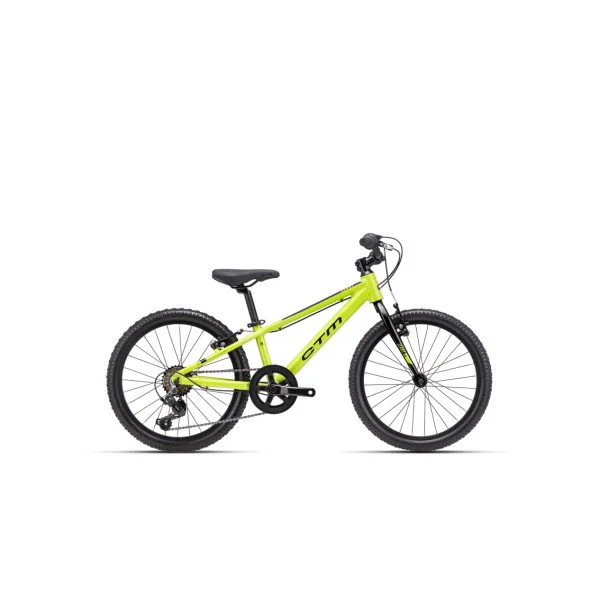CTM Jerry 1.0 20" - 2025 - matt lime-black Vaikiškas dviratis