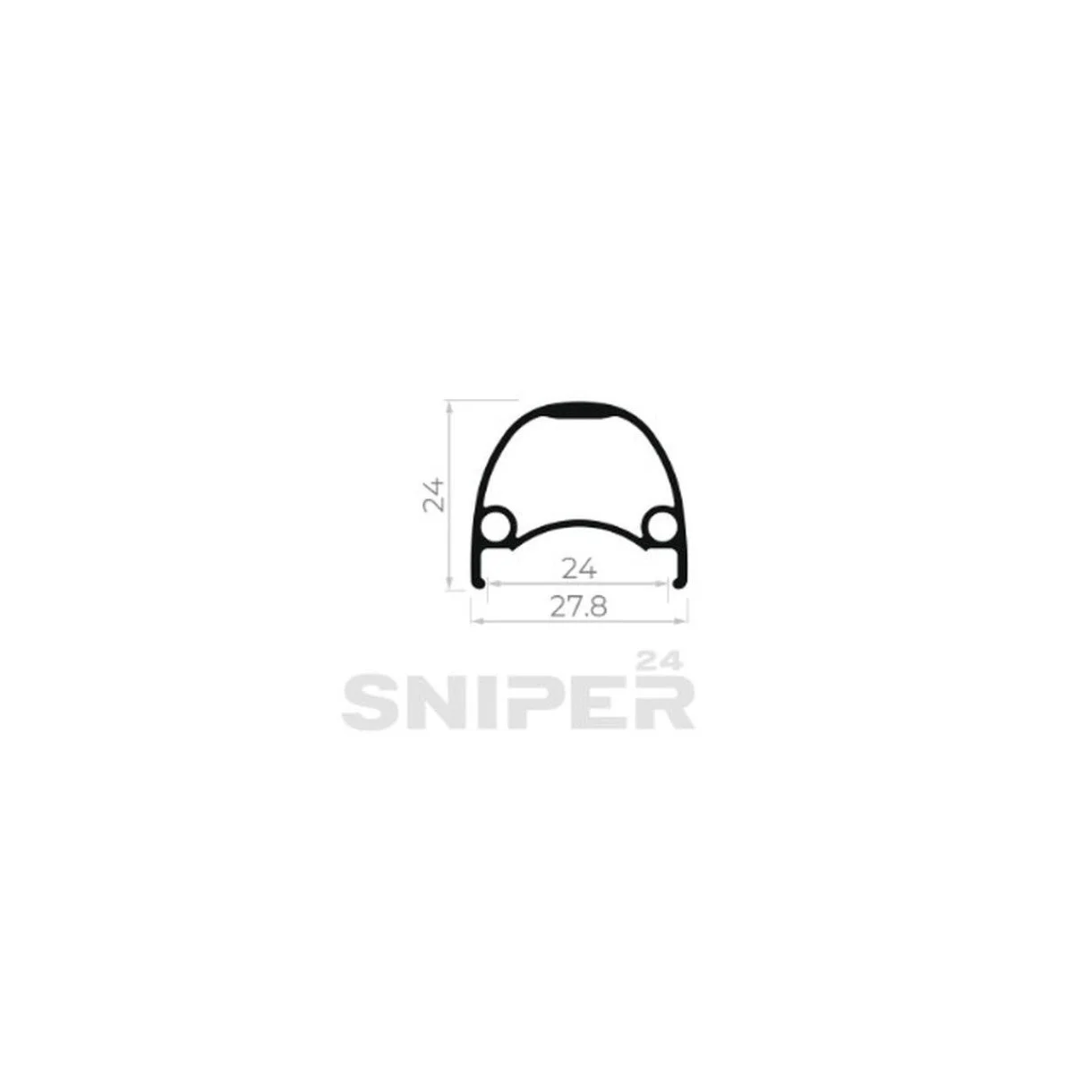 Rodi Sniper 12x142 Center Lock SB FH Road 11S galinis ratas 700C 622x24, 12x142 mm thru axle, 28H, 11 pavarų
