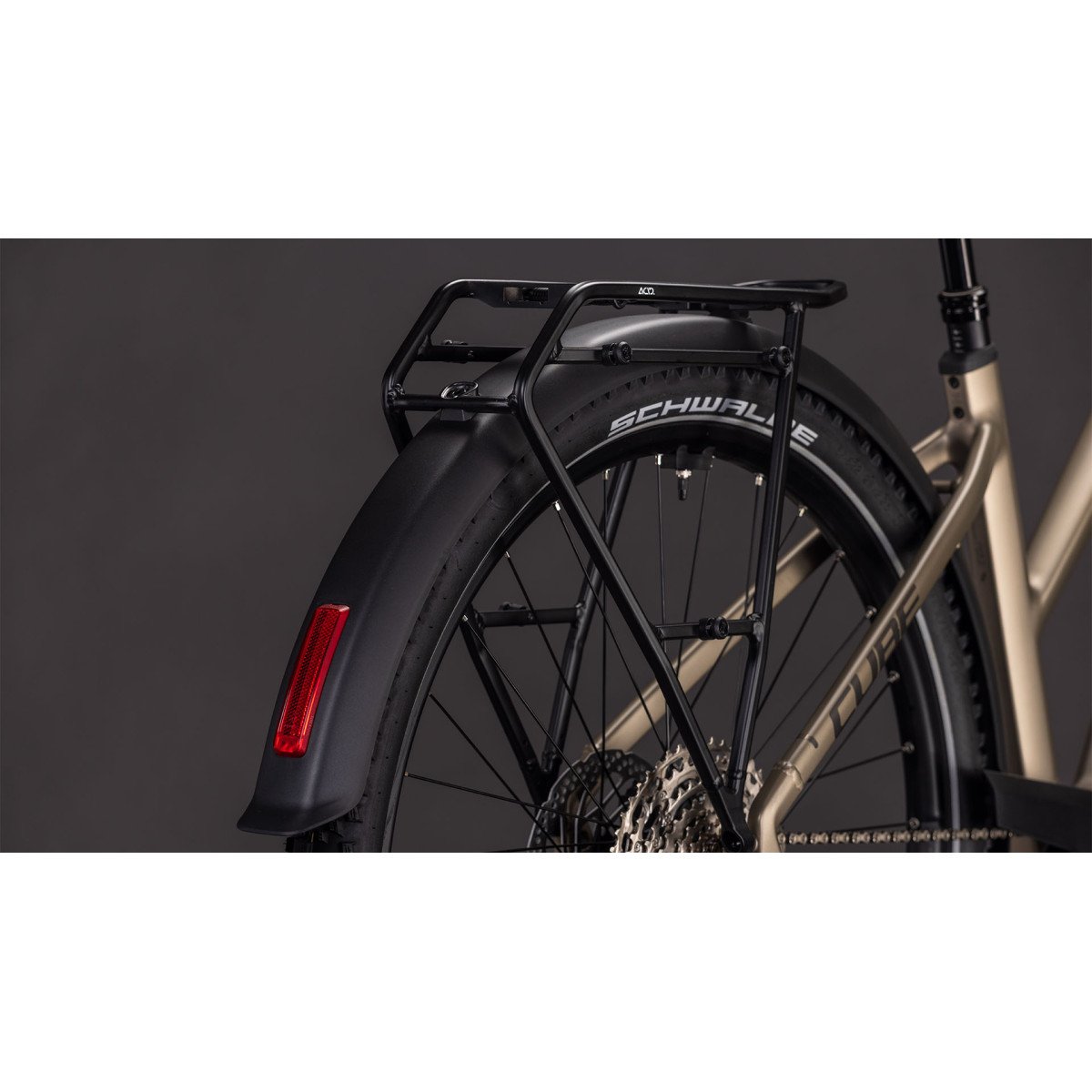 Cube Nuride Hybrid Pro 800 Trapeze flashstone'n'chrome 2026 elektrinis dviratis