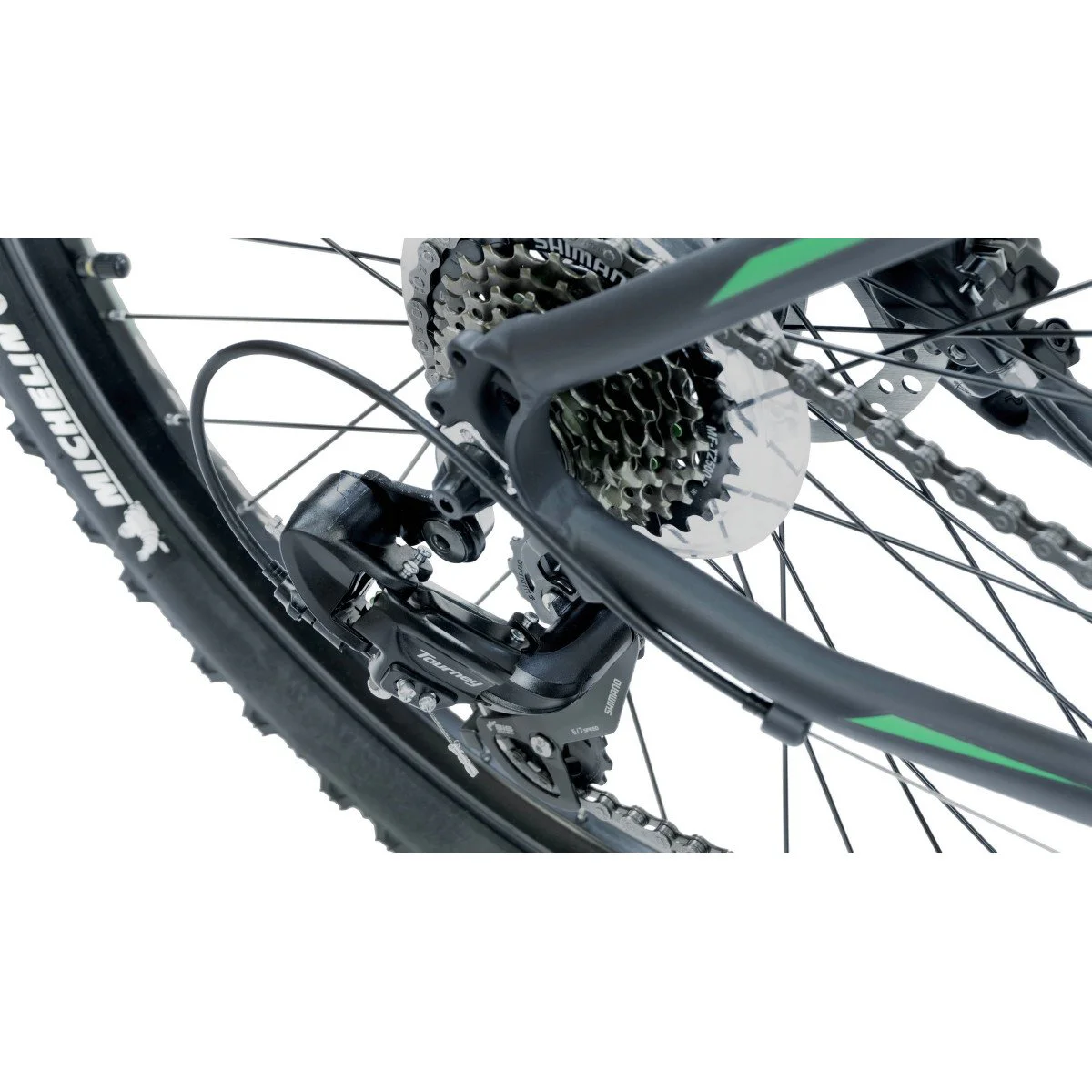 Romet Žalgiris R6 black-green