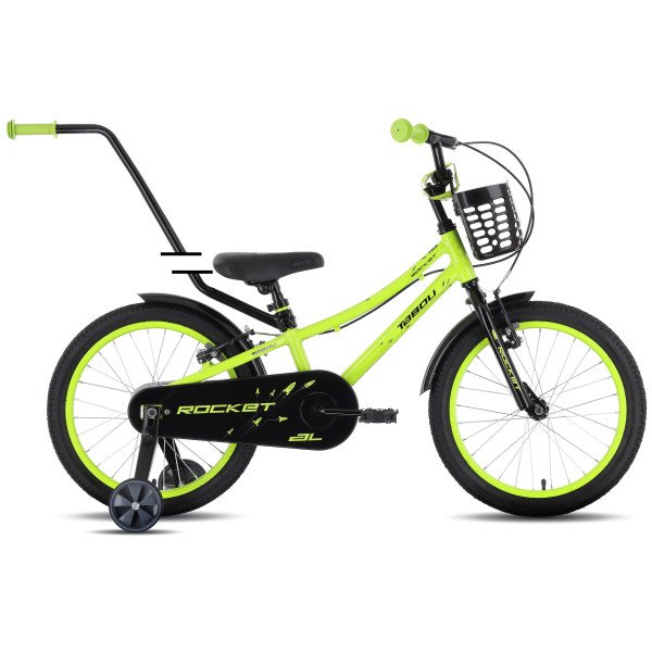 Tabou Rocket AL 18 green-grey dviratis