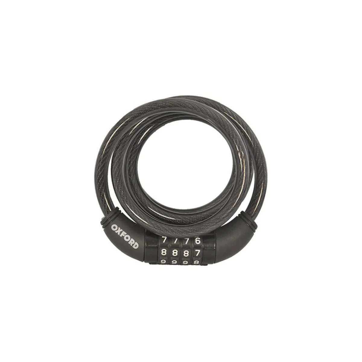 OXFORD Combi Coil10 trosinė spyna | 150cm / su kodu