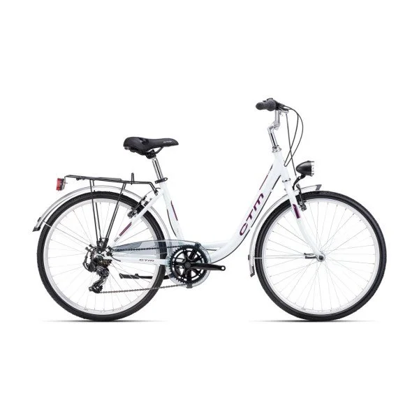 CTM Olivia 2.0 26'' Violet-white pearlescent / dark violet 2025 dviratis