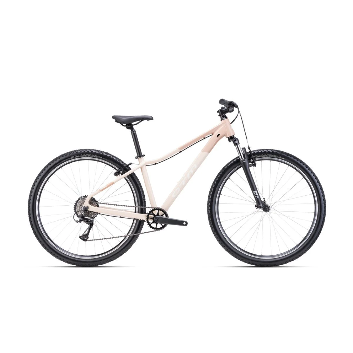 CTM Charisma 1.0 29" - 2025 - matt pastel tan-white Moteriškas kalnų MTB dviratis