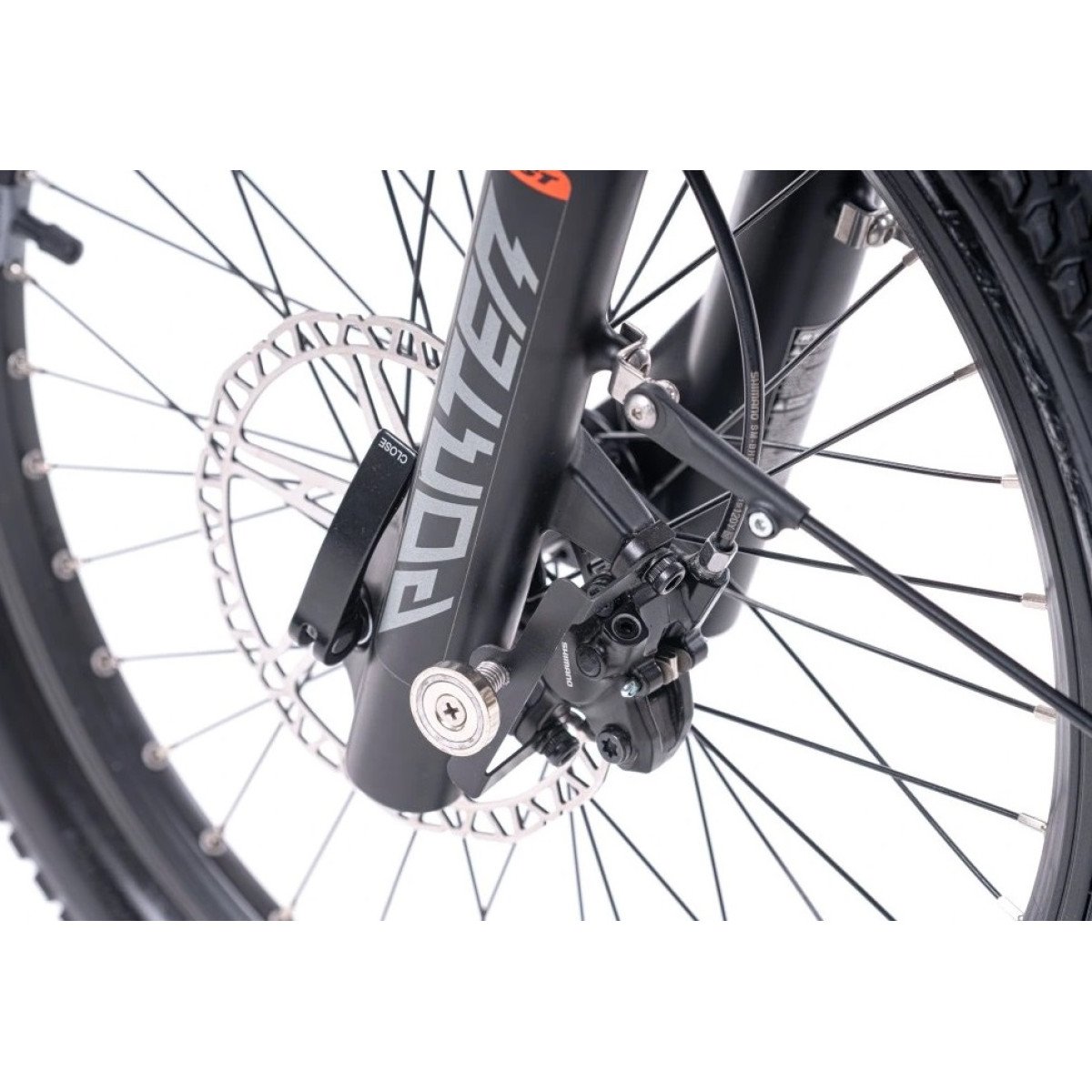 Levit Forteco 1 e-Folding 20" Electric forest green dviratis