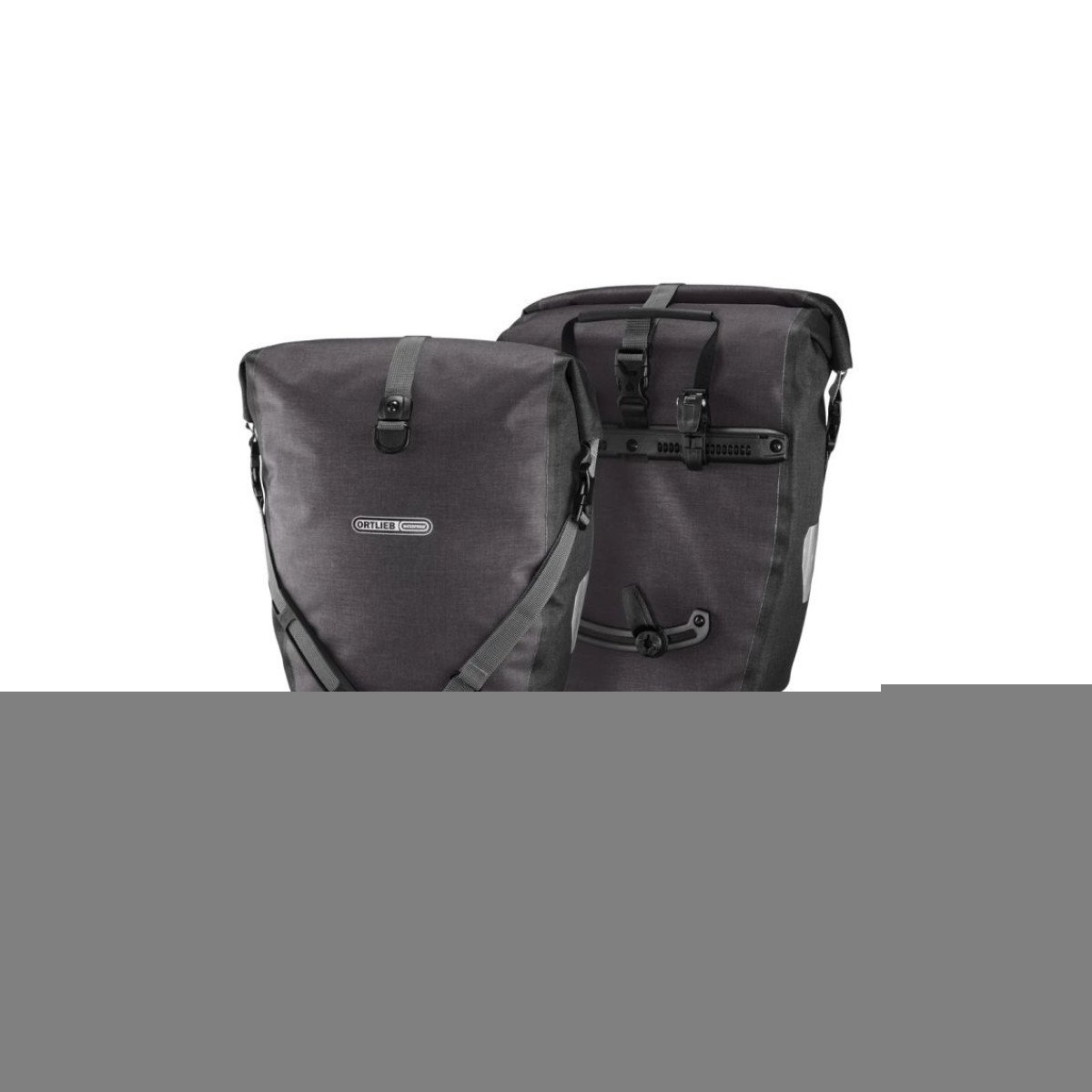 Ortlieb Back-Roller Plus CR Granite - Black krepšių komplektas ant bagažinės | 20L