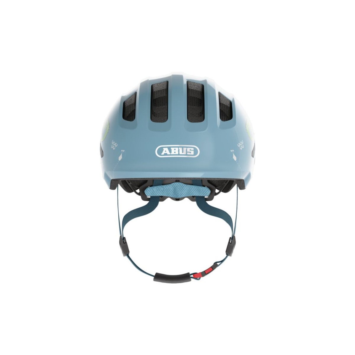 ABUS SMILEY 3.0 Blue Croco vaikiškas šalmas