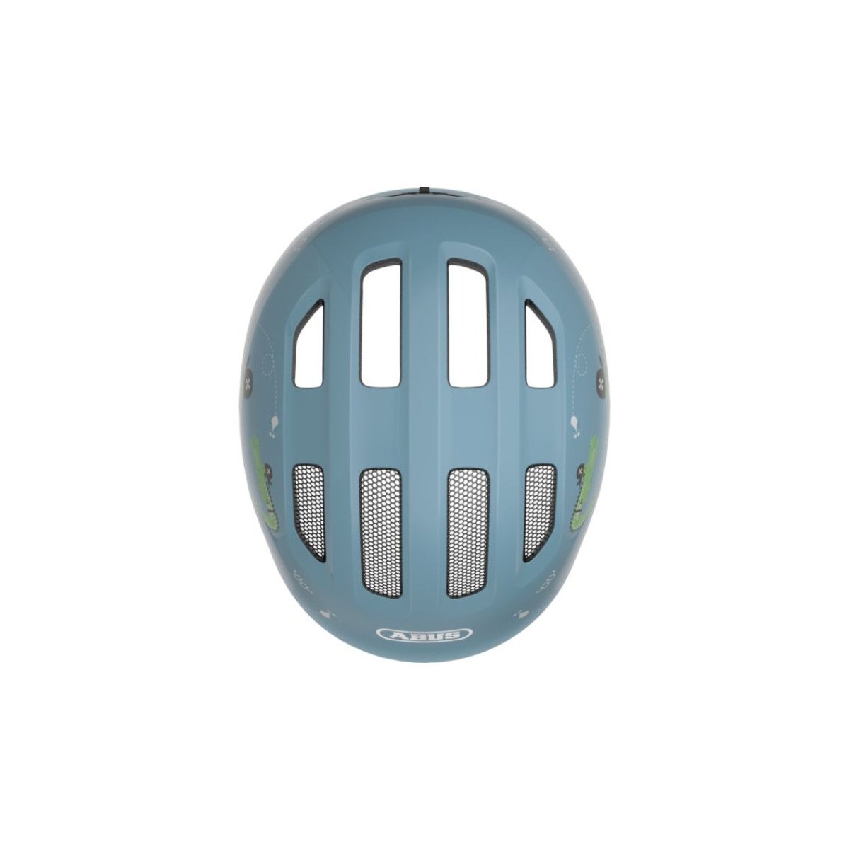 ABUS SMILEY 3.0 Blue Croco vaikiškas šalmas