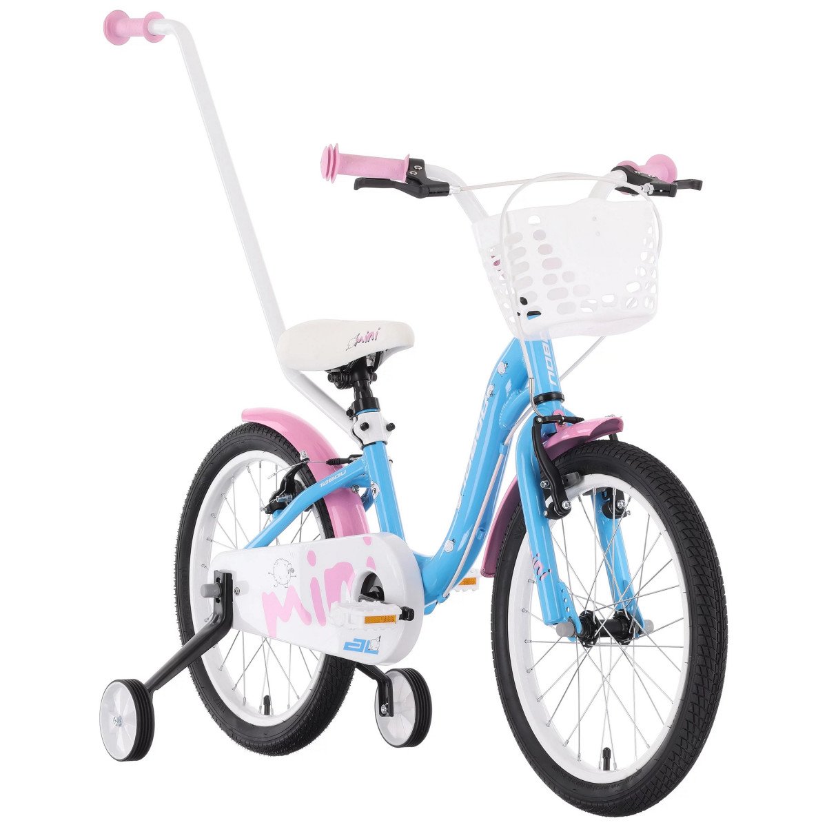 Tabou Miss ST 14 blue-pink dviratis