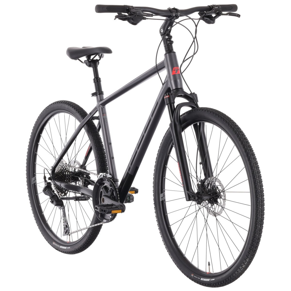 Tabou Flow 5 black-anthracite dviratis