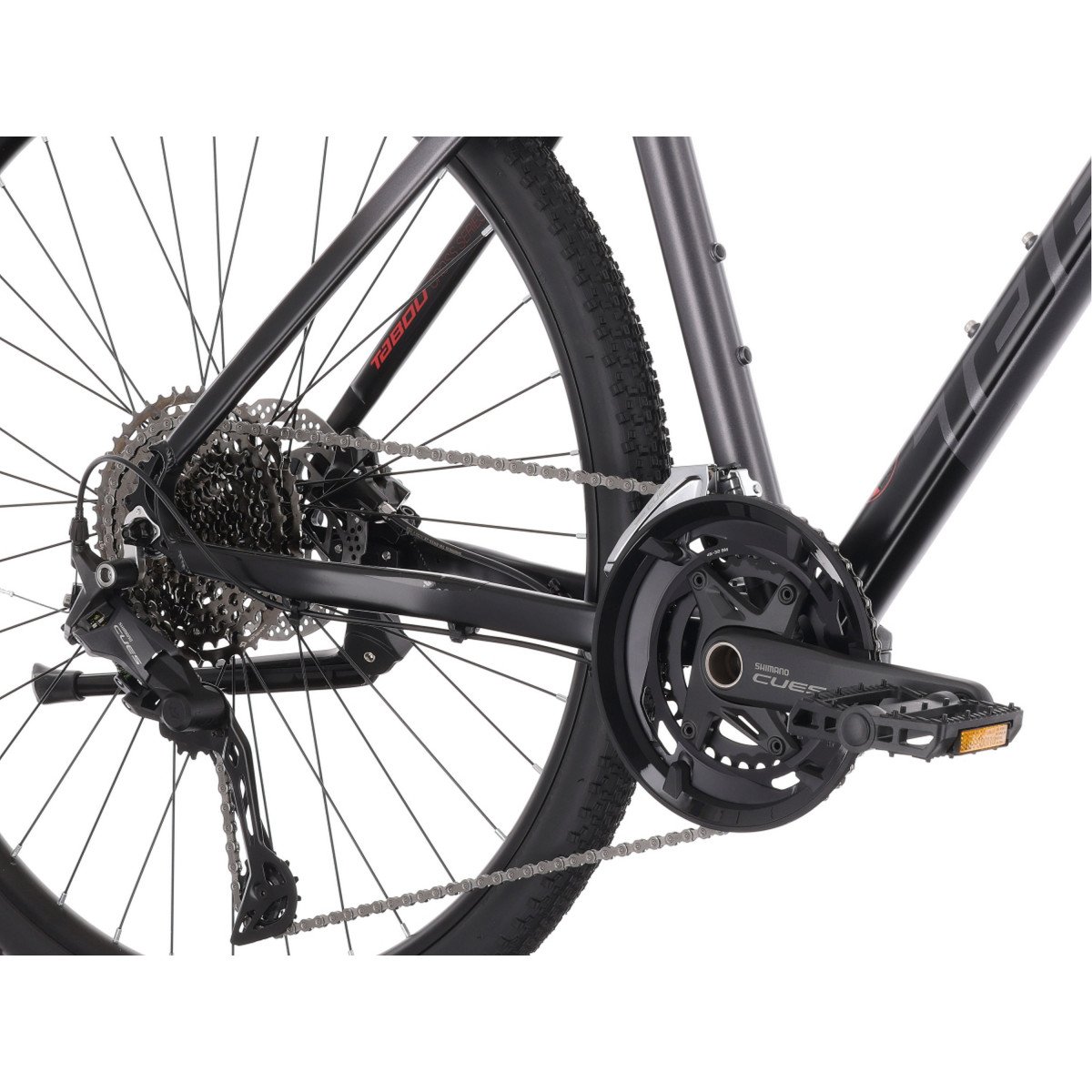 Tabou Flow 5 black-anthracite dviratis