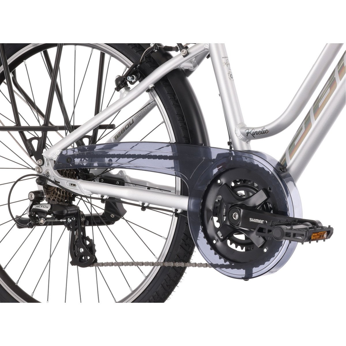 Tabou Kinetic 2 JR W grey-pink dviratis