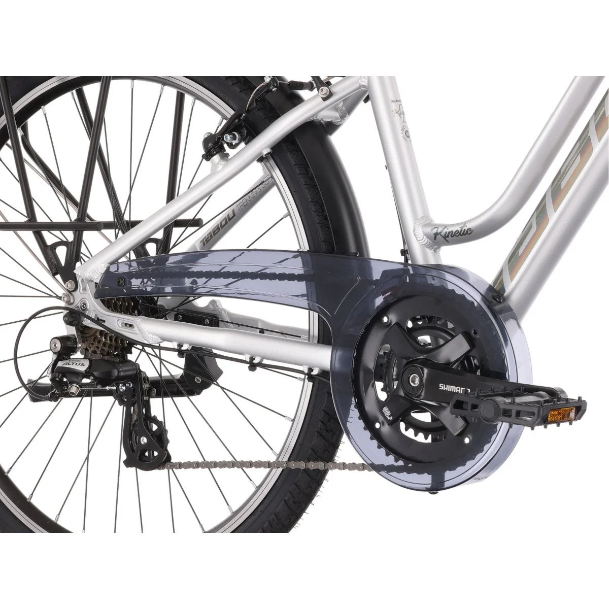 Tabou Kinetic 2 JR W grey-pink dviratis