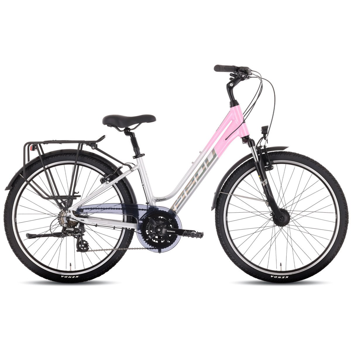 Tabou Kinetic 2 JR W grey-pink dviratis