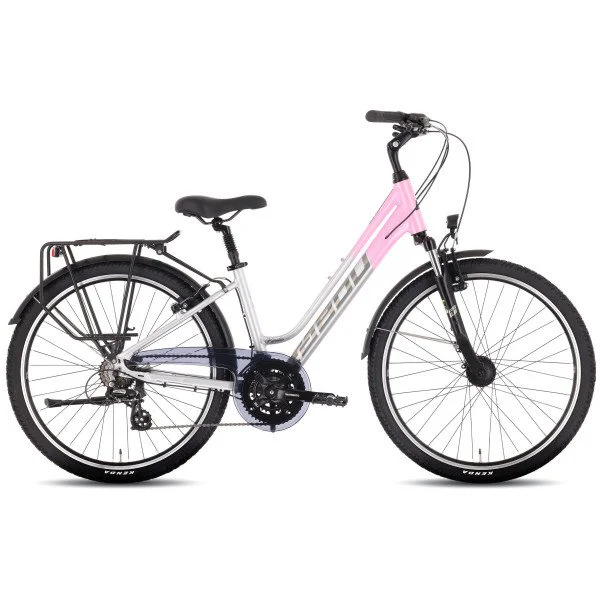 Tabou Kinetic 2 JR W grey-pink dviratis