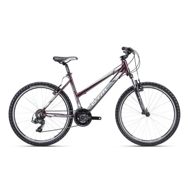 CTM Suzzy 1.0 MTB 26" Dark pink - pearl grey