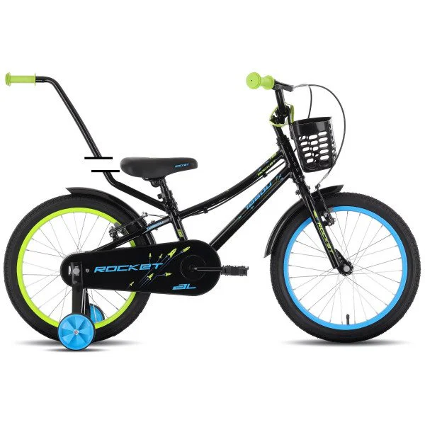 Tabou Rocket AL 12 black-blue dviratis