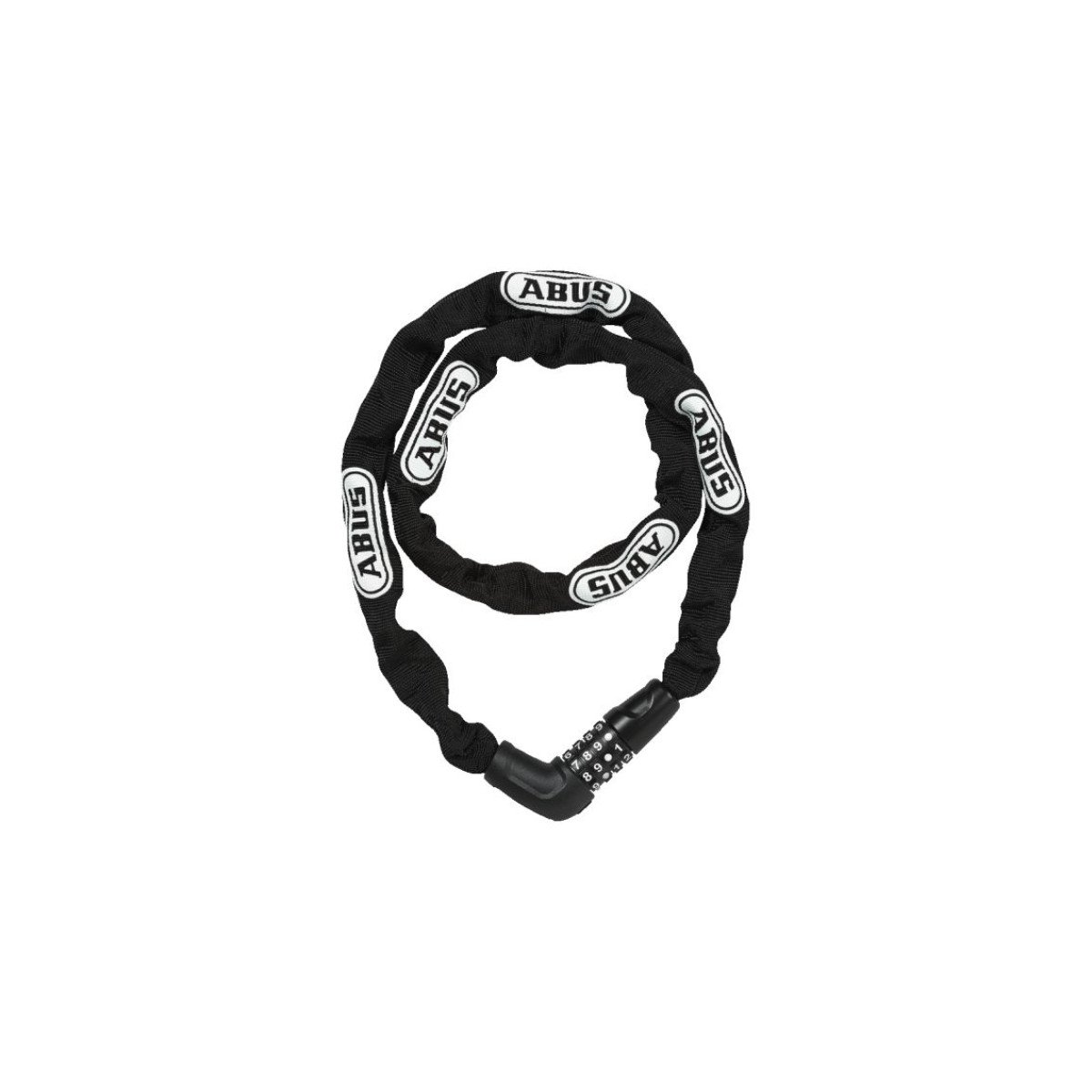 ABUS Steel-O-Chain 5805C/110 Black grandininė spyna