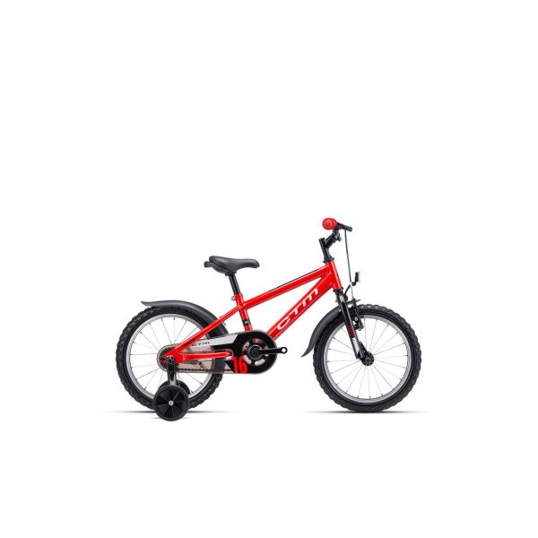 CTM Tommy 16" - 2026 - red vaikiškas dviratis