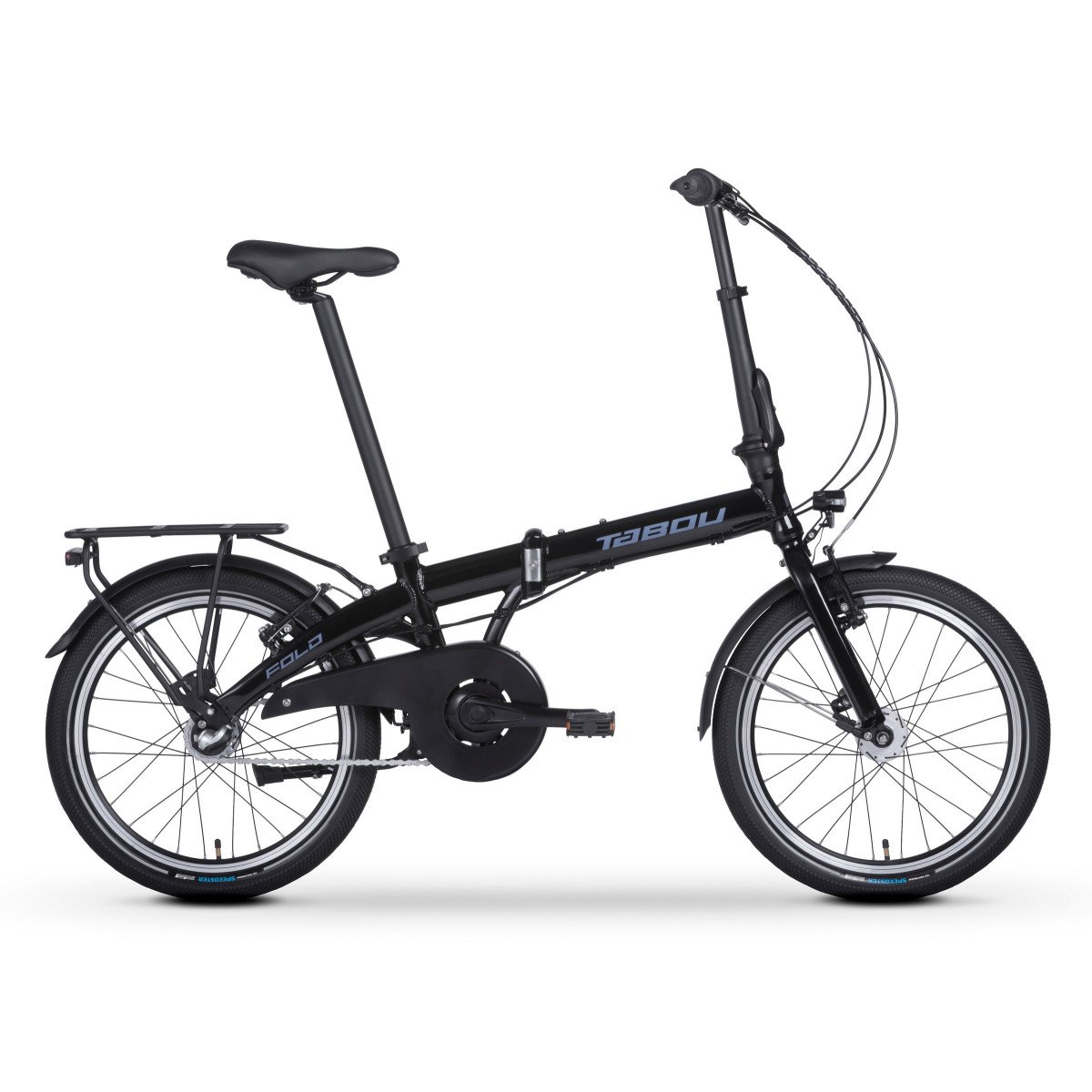 Tabou Fold Urban black-silver dviratis