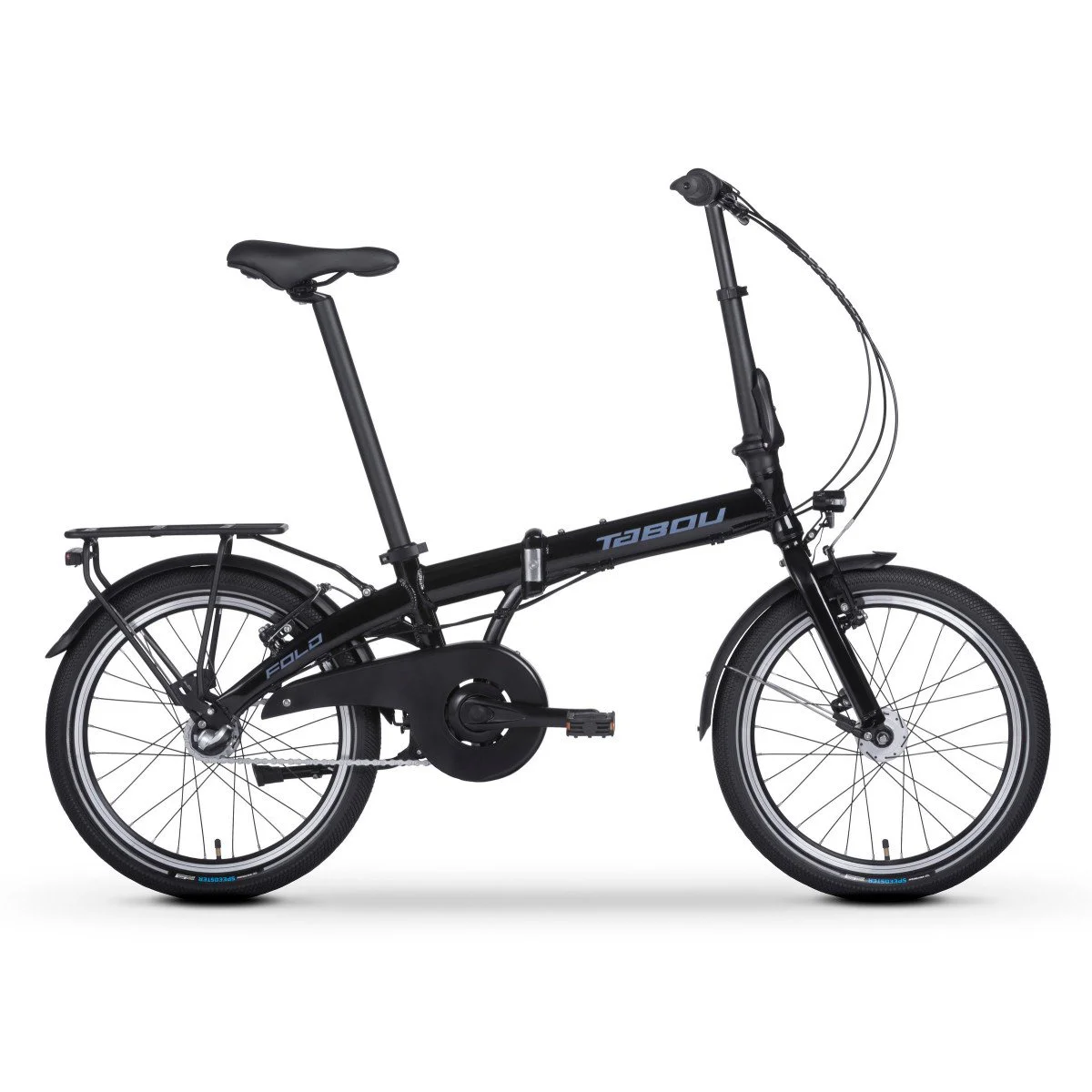 Tabou Fold Urban black-silver dviratis