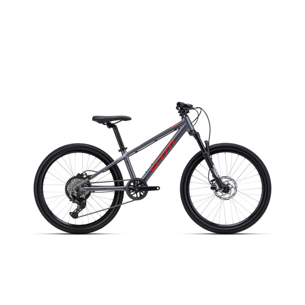 CTM Rocky 3.0 24" 2026 Anthracite dviratis paaugliams
