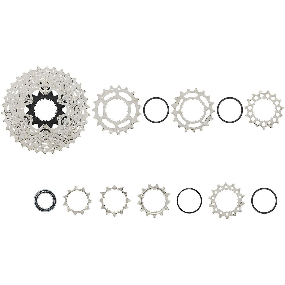 Shimano 105 CS-R7101 11-34T galinis žvaigždžių blokas | 12 pavarų Shimano 105 CS-R7101 11-34T galinis žvaigždžių blokas | 12 pavarų