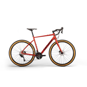 Corratec Gravel Allroad Travel 1 28" Red - Dark red 2024