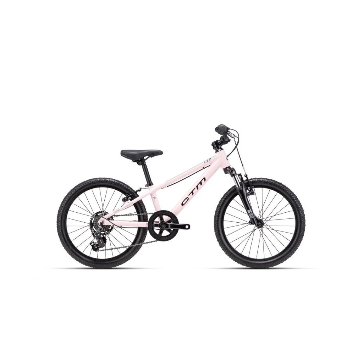 CTM Jerry 2.0 20" matt light pink / gray 2025 dviratis