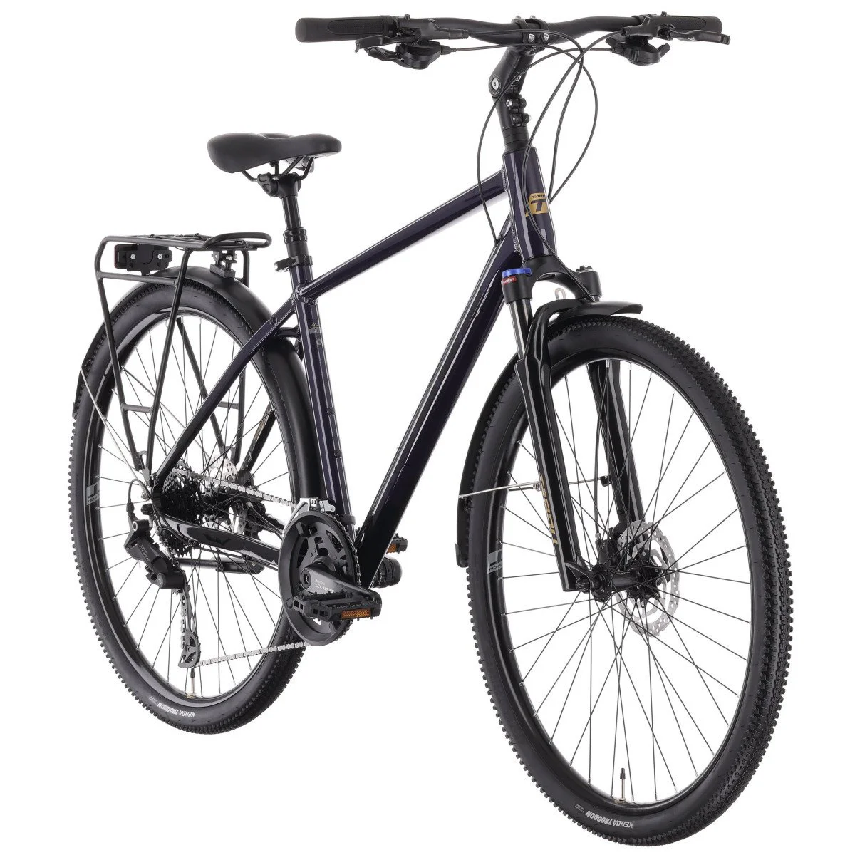Tabou Flow 4 EQ black-purple dviratis