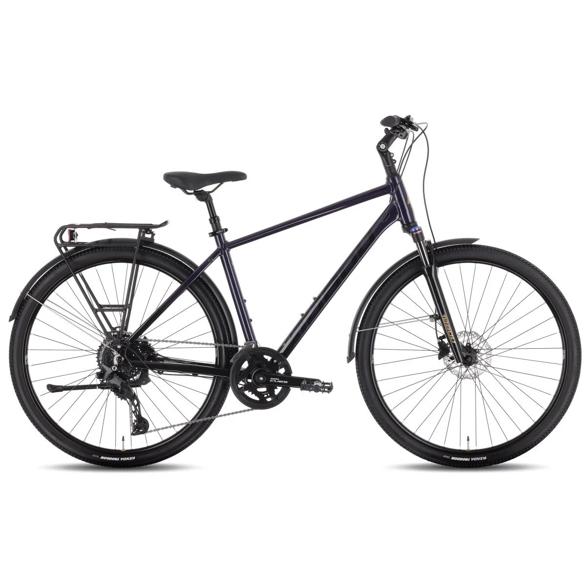 Tabou Flow 4 EQ black-purple dviratis