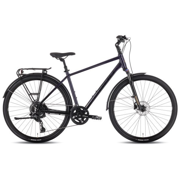 Tabou Flow 4 EQ black-purple dviratis