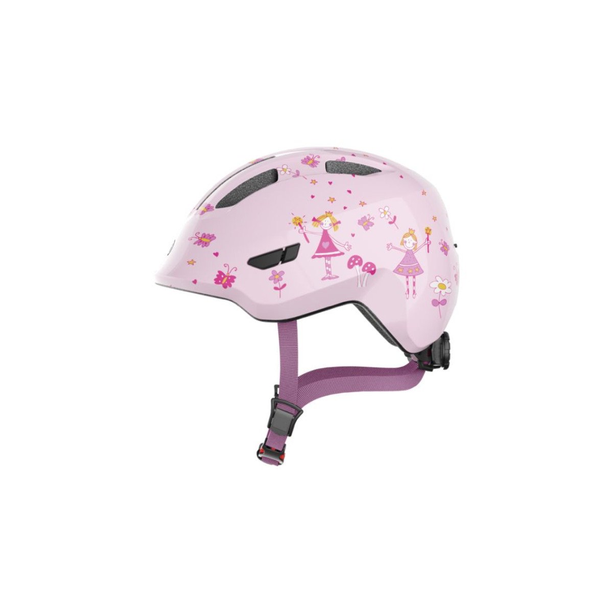 ABUS SMILEY 3.0 Rose Princess vaikiškas šalmas
