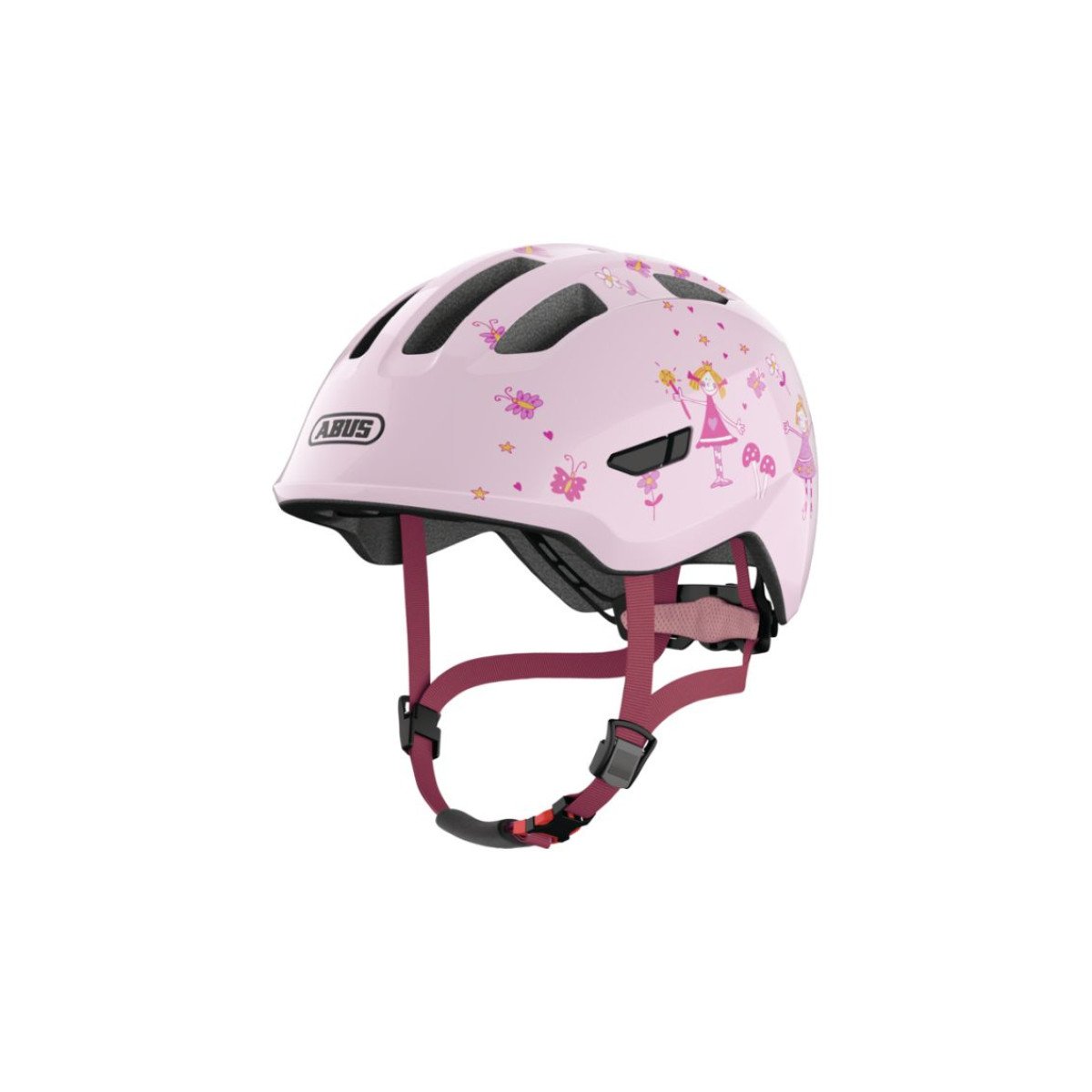 ABUS SMILEY 3.0 Rose Princess vaikiškas šalmas