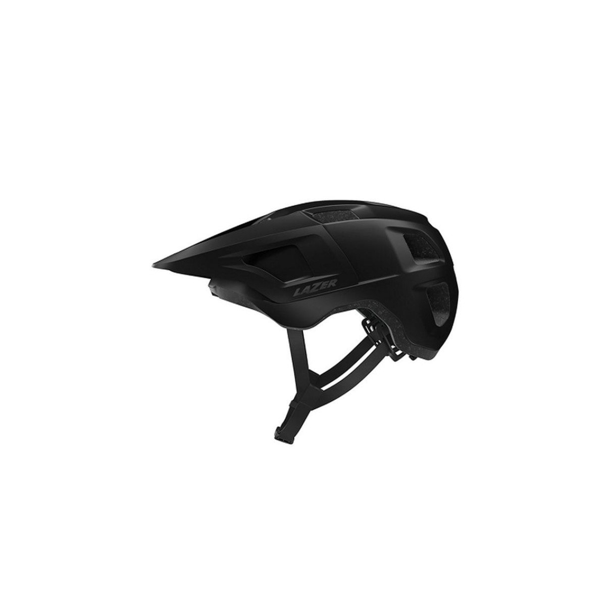 Lazer Finch KinetiCore Matte Black dviratininko šalmas
