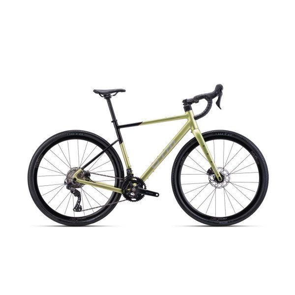 CTM Koyuk 2.0 700C 2026 Black / Matt Gold Green dviratis