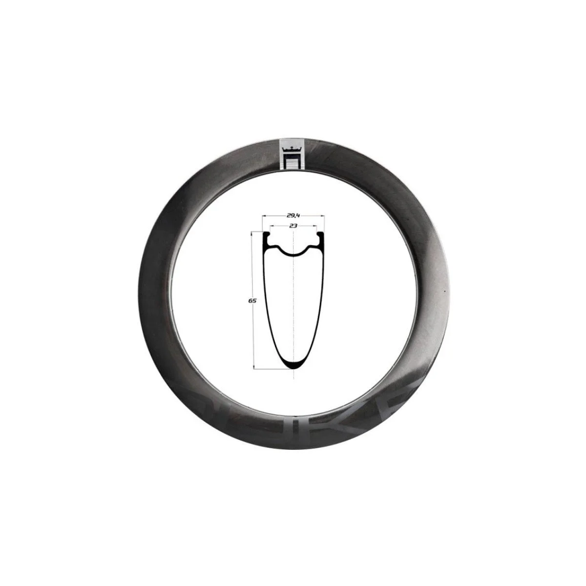Duke 700C Baccara X 65 SLR2 Disc Brake Ratlankis | karboninis / 24H