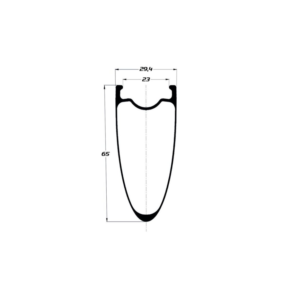 Duke 700C Baccara X 65 SLR2 Disc Brake Ratlankis | karboninis / 24H